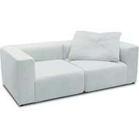 Sofa 800013, 2-Sitzer, rechteckig, gepolsterte Rückenlehne, 2er Couch, 216 x 108 x 69 (BxTxH)   Aosom von HOMCOM