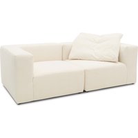 Sofa 800013, 2-Sitzer, rechteckig, gepolsterte Rückenlehne, 2er Couch, 216 x 108 x 69 (BxTxH)   Aosom von HOMCOM
