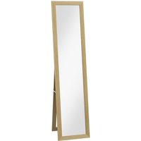 Standspiegel, Ganzkörperspiegel mit Ständer, freistehender Wandspiegel Standspiegel, Ganzkörperspiegel mit Ständer, freistehender Wandspiegel von HOMCOM