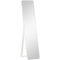Standspiegel frei stehend oder an der Wand montiert stabil für Kiefernholz MDF Weiß 37 x 43 x 156cm Standspiegel frei stehend oder an der Wand montiert stabil für Kiefernholz MDF Weiß 37 x 43 x 156cm von HOMCOM