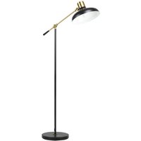 Stehlampe, Höhenverstellbaerr Standlampe, 40 W schwenkbar Stehleuchte von HOMCOM