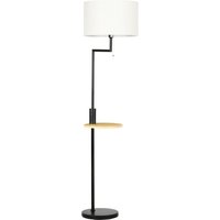 Stehleuchte, Stehlampe mit Ablage, 40 W Standlampe mit USB-Anschluss von HOMCOM