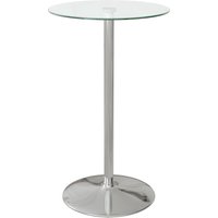 Stehtisch Bartisch für 2 Personen Esstisch mit Tischplatte aus Hartglas Stehtisch Bartisch für 2 Personen Esstisch mit Tischplatte aus Hartglas von HOMCOM