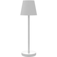 Tischlampe Aufladbare USB Tischleuchte mit 3 Lichtfarben für Wohnzimmer von HOMCOM