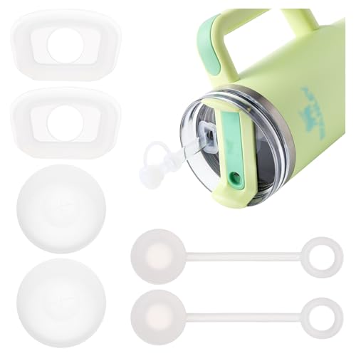 HOMDSG Silicone Spill Stopper Set of 3, 1.0 Clear von HOMDSG