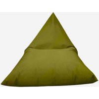 Mr. Bean Sitzsack Triangle Avocado Grün, 140 x 90 von HOME 36 GMBH