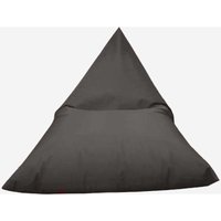 Mr. Bean Sitzsack Triangle Grau, 140 x 90 von HOME 36 GMBH