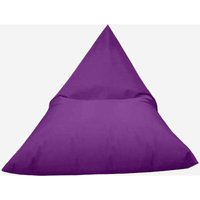 Mr. Bean Sitzsack Triangle Lila, 140 x 90 von HOME 36 GMBH