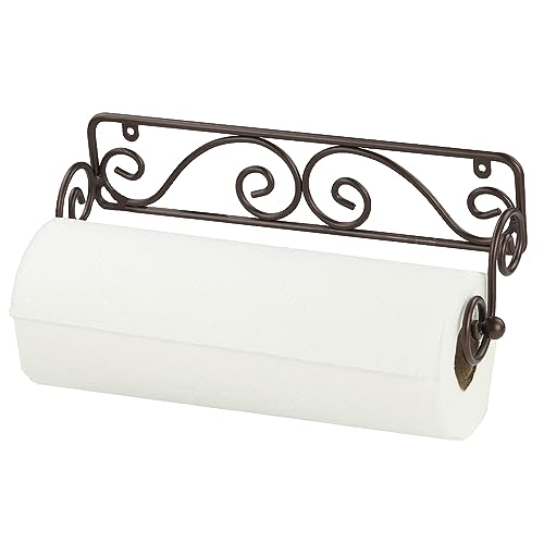 Home Basics Bronze Wall Mounted Paper Towel Holder by Home Basics von HOME BASICS