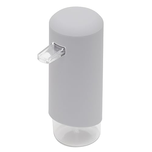 Home Basics Moderner Seifenspender für die Arbeitsplatte, 237 ml, schmal, nachfüllbar, schäumender Seifenspender und einfaches Nachfüllen, einfach zu drücken von HOME BASICS