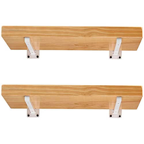 HOME COMPOSER Regalträger Metall Weiß 40cm, Schwimmende Regalhalterung 4 Stück für DIY Wandregal Montieren, Wandhalterung für Kliedung, Bücher in Wohnzimmer, Büro und Küchen HOME COMPOSER Regalträger Metall Weiß 40cm, Schwimmende Regalhalterung 4 Stück für DIY Wandregal Montieren, Wandhalterung für Kliedung, Bücher in Wohnzimmer, Büro und Küchen von HOME COMPOSER