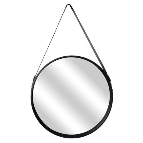 ESPEJO D.50 CM C/ASA NEGRA von HOME DECO