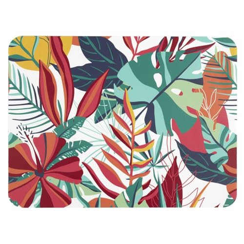 HOME DECO FACTORY, KA0464, Multicolor Exotic Paradise Placemat 40x30 cm - Vibrant Tropical Design, Disposable and Reusable, ideal for All Occasions, Easy to clean von HOME DECO FACTORY