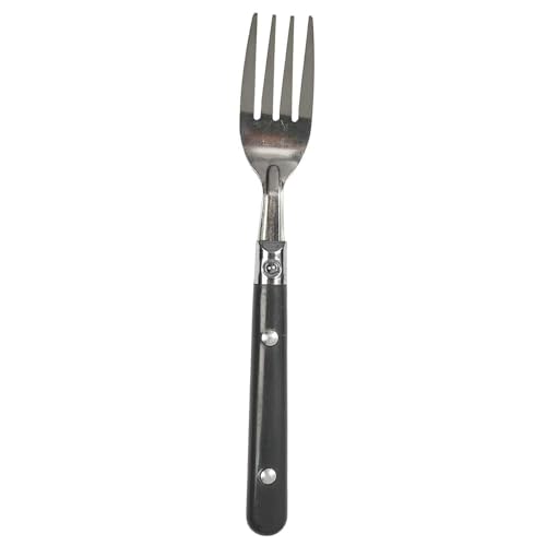 HOME DECO FACTORY, KA0529, Set of 6 Stainless Steel Forks, modern and Ergonomic Design, Easy to clean, Your Meals - Size: Standard, Color: Silver von HOME DECO FACTORY