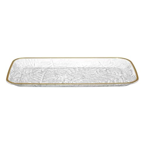 HOME DECO FACTORY, KA0595, Elegant and Versatile Serving Tray, Disposable and Reusable, ideal for All Occasions, Easy to clean, Diameter 34 cm, White Color von HOME DECO FACTORY