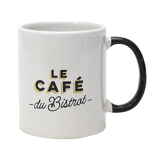 HOME DECO FACTORY, KA0622, Set mit 2 eleganten Bistrobechern 30 cl, perfekt für Kaffee, Tee oder heiße Schokolade, leicht zu reinigen, langlebig und vielseitig, weiß von HOME DECO FACTORY