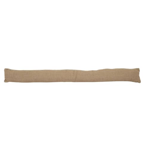 HOME DECO FACTORY, TX0249, Natural Jute Draft Excluder, Rustic Design, Blocks Drafts, Easy to Install, Durable and Eco-Friendly, Brown, 90 cm von HOME DECO FACTORY