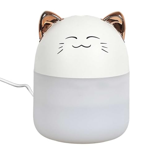 HOME DECO FACTORY, VE6082, Led'Kawaii Cat Essential Oil Diffuser, Adorable Design, Multi-Colored LED Lighting, ideal for The Home, Relaxing ambiance, compact Size, Assorted Design HOME DECO FACTORY, VE6082, Led'Kawaii Cat Essential Oil Diffuser, Adorable Design, Multi-Colored LED Lighting, ideal for The Home, Relaxing ambiance, compact Size, Assorted Design von HOME DECO FACTORY