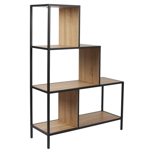 HOME DECO FACTORY - HD0081 – Treppenregal Edison H 112 cm von HOME DECO FACTORY