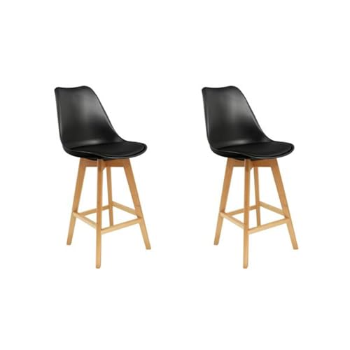 HOME DECO FACTORY The hd3506 Barhocker Kunststoff schwarz 48 x 56, 3 x 106 cm von HOME DECO FACTORY