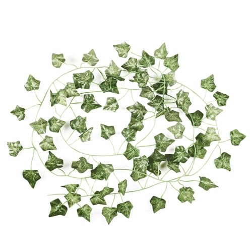 HOME DECO FACTORY, HD8100, Artificial Ivy Garland 2.3m - Natural Interior Decoration, Durable and Aesthetic Plant, Ideal for Living Room, Bedroom or Office - Green von HOME DECO FACTORY