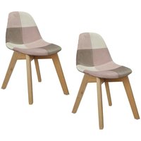 2er-Set Kinderstühle Leonie Rosa Home Deco Kids von HOME DECO KIDS
