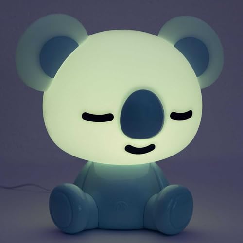 HOME DECO KIDS, LA0048, USB Touch Koala Night Light Lamp for Children, Soft and Soothing Lighting, Fun Design, Ideal for The Bedroom, Blue Color, Standard Size HOME DECO KIDS, LA0048, USB Touch Koala Night Light Lamp for Children, Soft and Soothing Lighting, Fun Design, Ideal for The Bedroom, Blue Color, Standard Size von HOME DECO KIDS