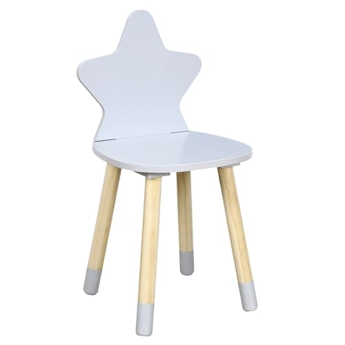 SILLA INFANTIL ESTRELLA GRIS von Home Deco Kids