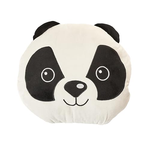 HOME DECO KIDS, TX9403, Panda Convertible Blanket for Children, Fun Design and Optimal Comfort, Ideal for The Bedroom, 110x150 cm, White, Black, Gray von HOME DECO KIDS