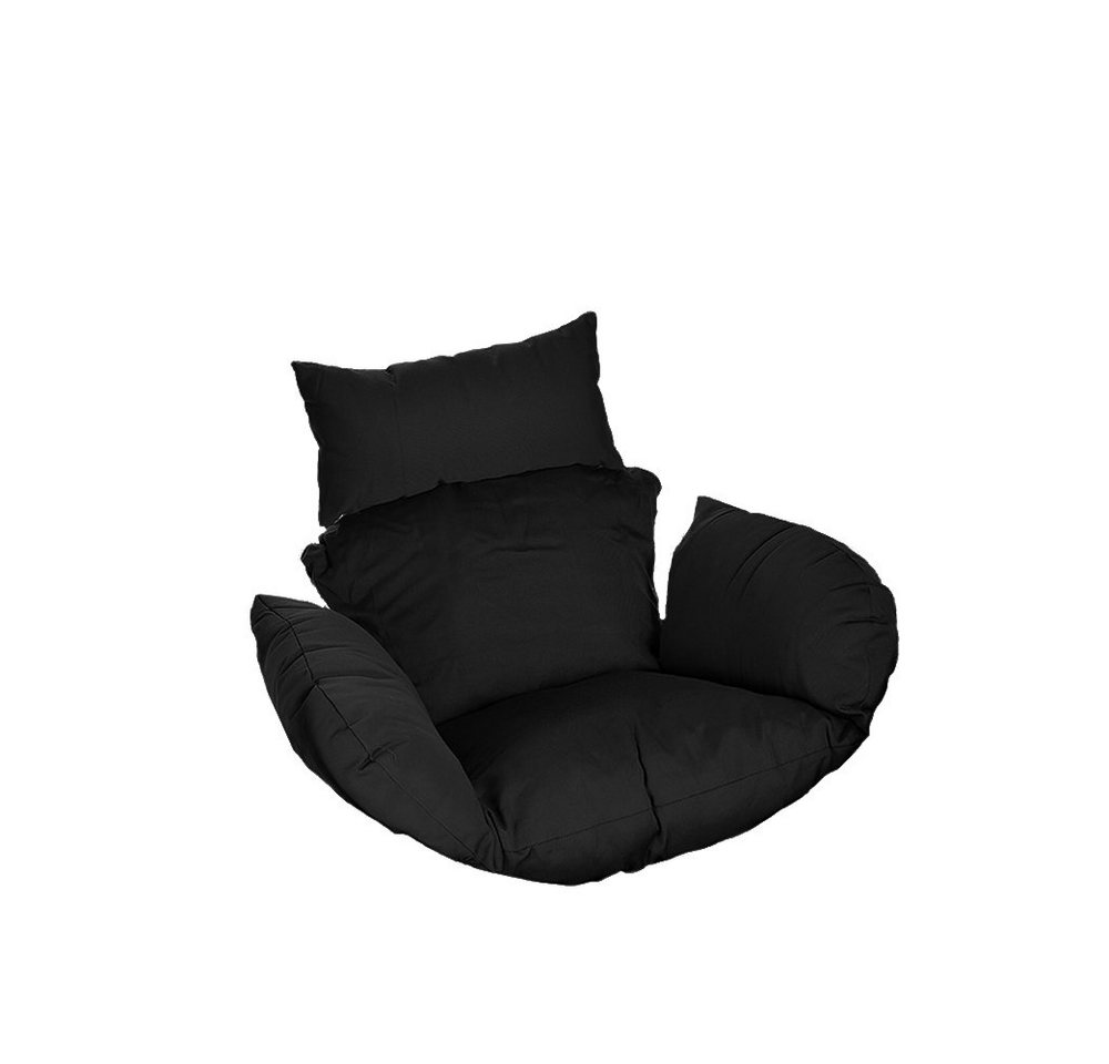 HOME DELUXE Auflagekissen Polyrattan Hängesessel CIELO Kissen, (1 St), Kissenbezug aus waschbaren Polyester von HOME DELUXE
