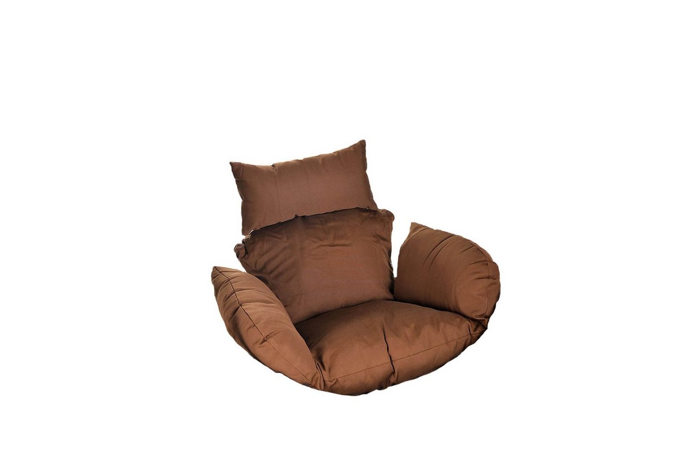 HOME DELUXE Auflagekissen Polyrattan Hängesessel CIELO Kissen, (1 St), Kissenbezug aus waschbaren Polyester von HOME DELUXE