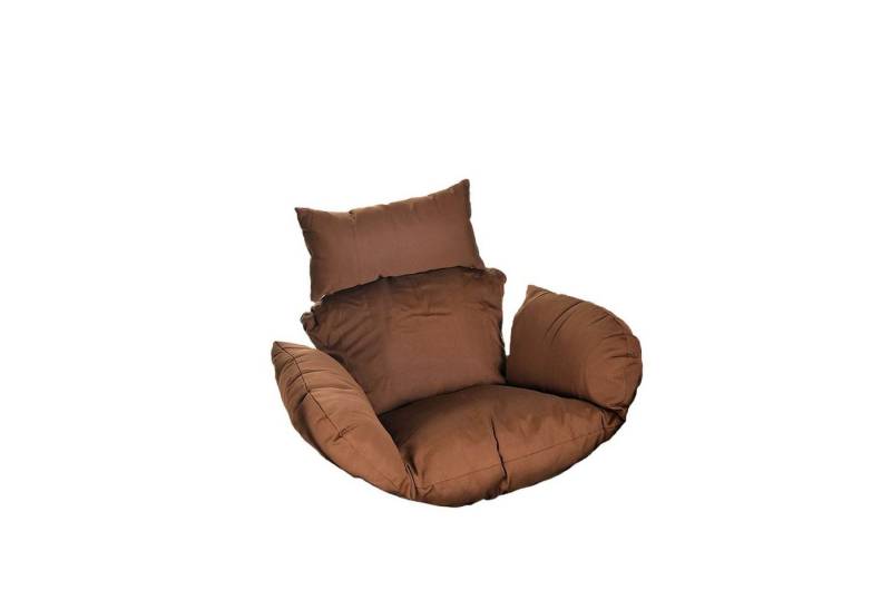 HOME DELUXE Auflagekissen Polyrattan Hängesessel CIELO Kissen, (1 St), Kissenbezug aus waschbaren Polyester von HOME DELUXE