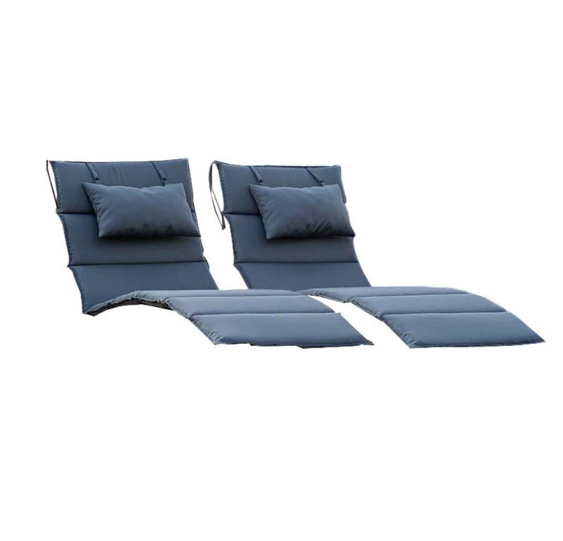 HOME DELUXE Auflagekissen TAIGA Auflage, (2 St), Wasserabweisend, Sitzauflage, Polsterauflage von HOME DELUXE