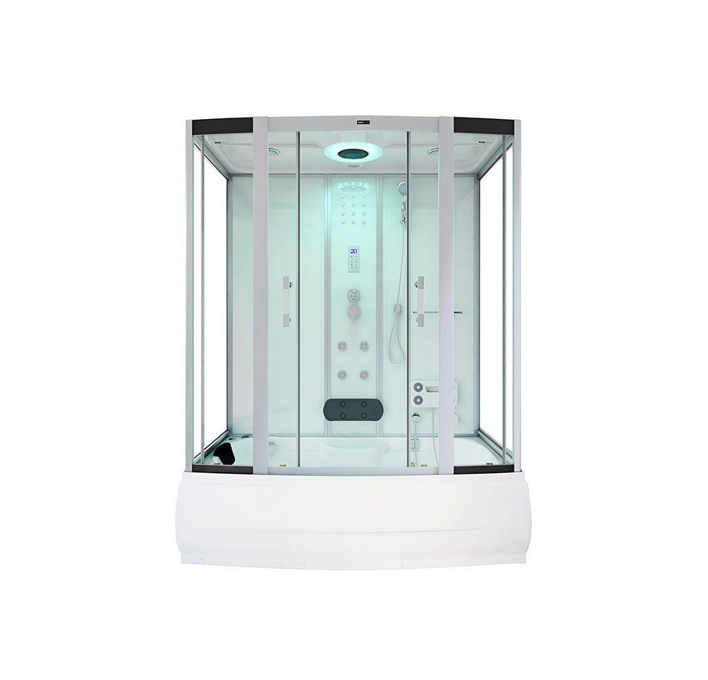 HOME DELUXE Dampfdusche DIAMOND - Weiß, BxT: 170x90 cm, Dampfsauna, Badewanne, Whirlpool, Dusche HOME DELUXE Dampfdusche DIAMOND - Weiß, BxT: 170x90 cm, Dampfsauna, Badewanne, Whirlpool, Dusche von HOME DELUXE
