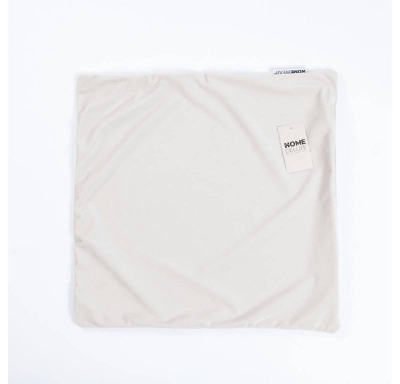 HOME DELUXE Dekokissen Samt Kissenbezug COUSHY - 	 50 x 50 cm, Kissenbezug aus weichem Samtstoff, Samtkissen, Sofakissen, Zierkissen von HOME DELUXE