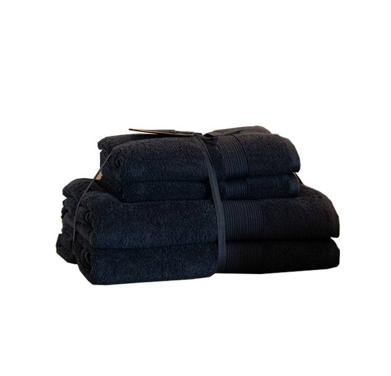 HOME DELUXE Handtuch Set SOFT, Baumwolle (4-St), ultraweich & schnell trocknend, Badehandtuch, Handtücher von HOME DELUXE