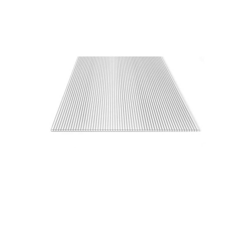 HOME DELUXE Hohlkammerplatte Polycarbonat Doppelstegplatten PALOMA, 6 mm, - 299 x 60 cm, Kompatibel mit Terrassenüberdachung SOLIS von HOME DELUXE