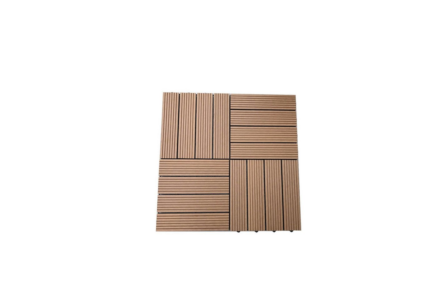 HOME DELUXE Holzfliesen WPC Holzfliesen BAVARO - Teak, 3 St., Klickfliese Holzfliese Balkonfliese, Anzahl Teile gleich Quadratmeter HOME DELUXE Holzfliesen WPC Holzfliesen BAVARO - Teak, 3 St., Klickfliese Holzfliese Balkonfliese, Anzahl Teile gleich Quadratmeter von HOME DELUXE