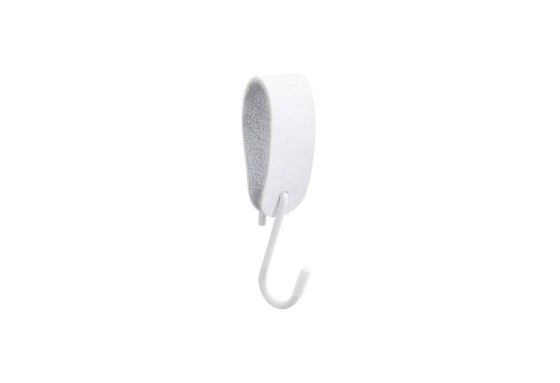 HOME DELUXE S-Haken SHAPE - Mengenauswahl, Gaderobenleiste, (10-St), mit Lederschlaufe I Kleiderhaken, Garderobenhaken von HOME DELUXE