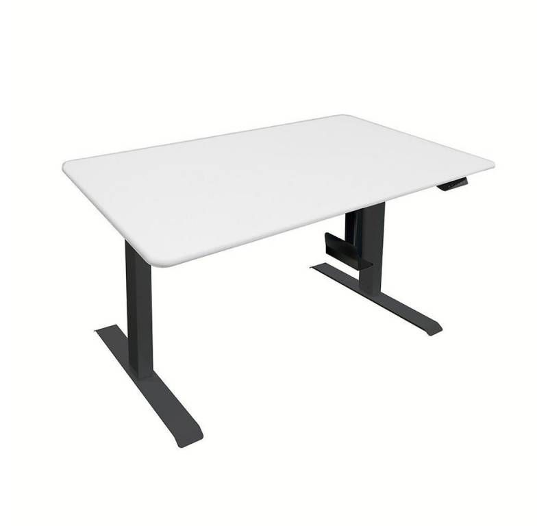 HOME DELUXE Schreibtisch Höhenverstellbarer Schreibtisch elektrisch LUMINA - 120 x 60 cm (3-St) von HOME DELUXE