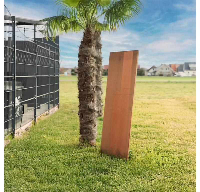 HOME DELUXE Sichtschutzelement AURA – Rostoptik, Edelrost Sichtschutz, Sichtschutzelement von HOME DELUXE