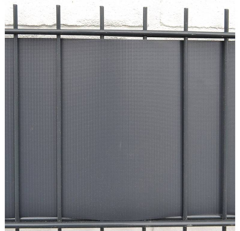 HOME DELUXE Sichtschutzstreifen ZAUNFOLIE PVC SICHTSCHUTZ MATA, witterungsbeständig und individuell kürzbar von HOME DELUXE