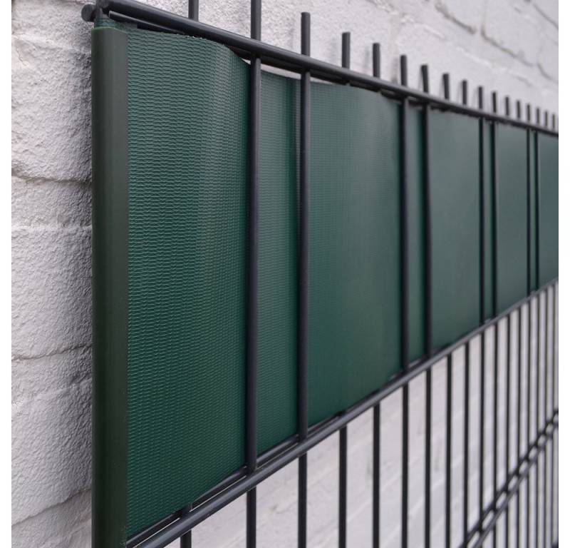 HOME DELUXE Sichtschutzstreifen ZAUNFOLIE PVC SICHTSCHUTZ MATA, witterungsbeständig und individuell kürzbar von HOME DELUXE