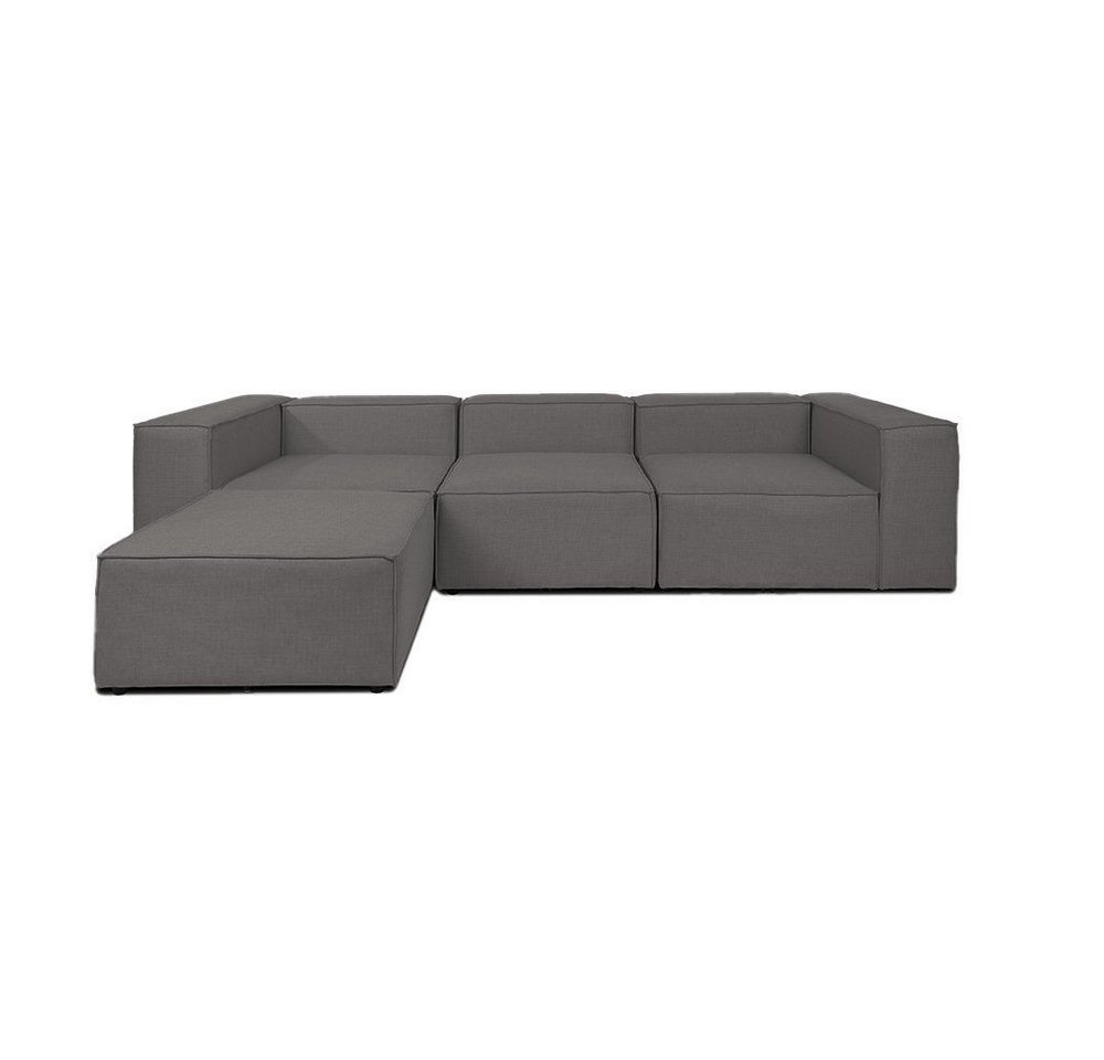 HOME DELUXE Sofa Modulares Sofa VERONA L, 327 x 68 x 207 cm 4 Teile, Ecksofa Wohnlandschaft Modulsofa von HOME DELUXE