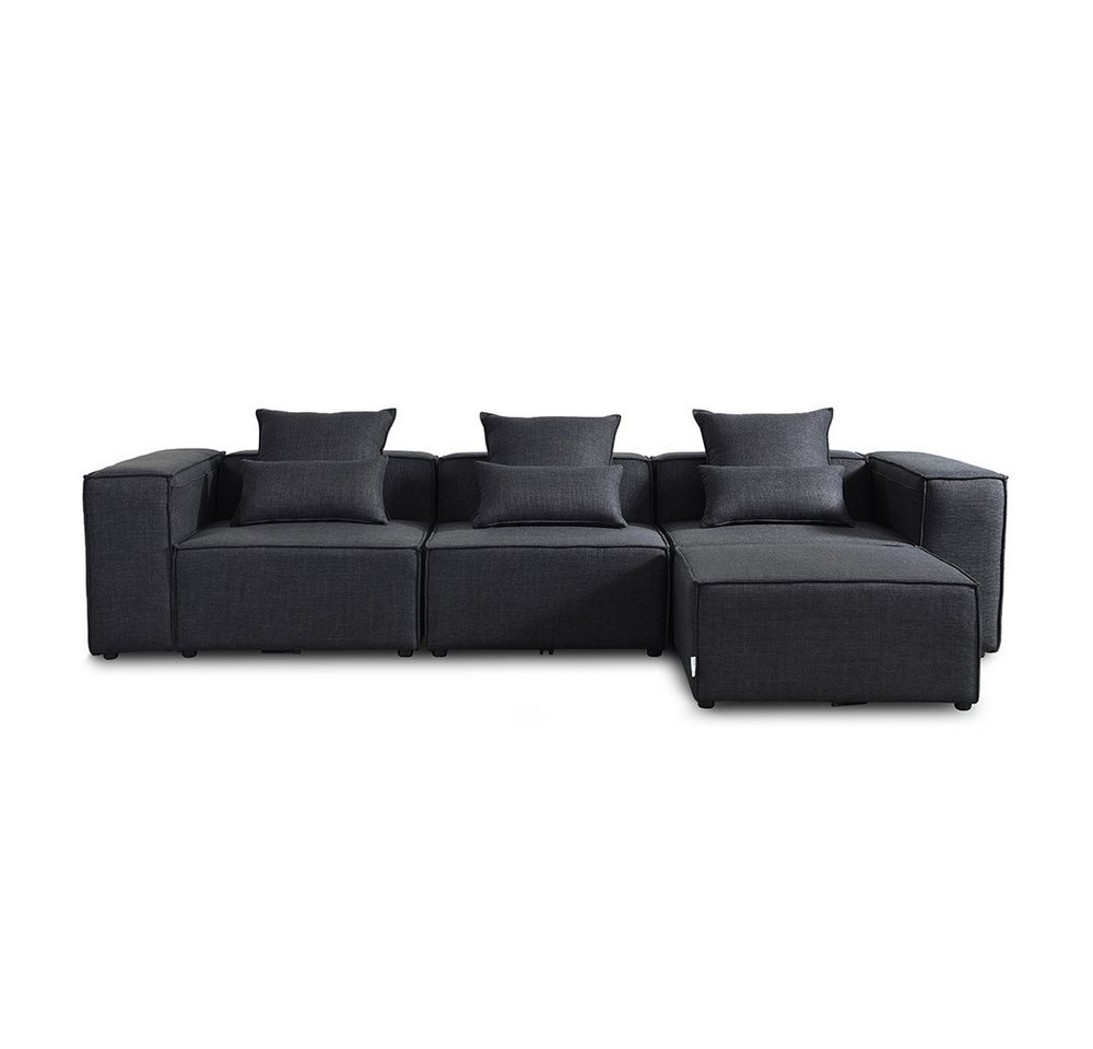 HOME DELUXE Sofa Modulares Sofa VERONA XL, Ecksofa Wohnlandschaft Modulsofa von HOME DELUXE