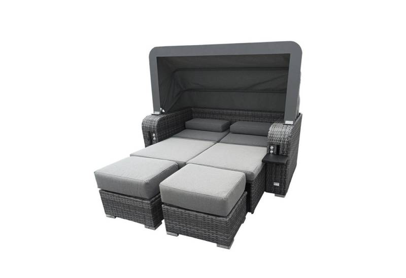 HOME DELUXE Strandkorb HOLBY 160 x 69 x 189 cm, BxTxH: 69,00x160x189 cm, individuell verwendbar (Holby Abdeckung einzeln erhältlich), in der Variante mit oder ohne Abdeckung von HOME DELUXE