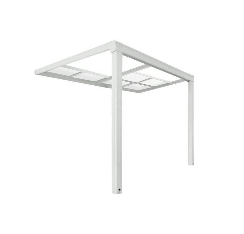 HOME DELUXE Terrassendach Terrassenüberdachung SOLIS DELUXE, BxT: 290.00x295.00 cm, (Komplettset), mit Schiebedach, inkl. Hohlstegkammerplatten, Überdach von HOME DELUXE