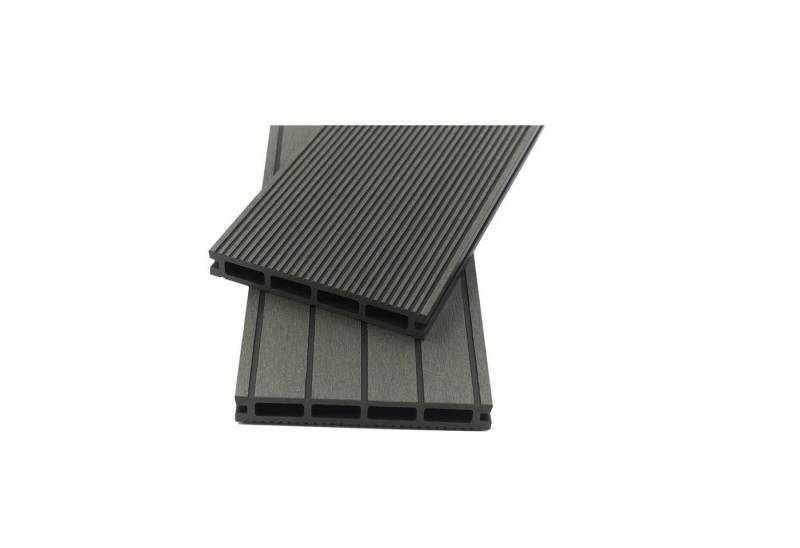 HOME DELUXE Terrassendielen WPC Dielen SAMANA - Hellgrau Flächenauswahl, (Komplettset) von HOME DELUXE