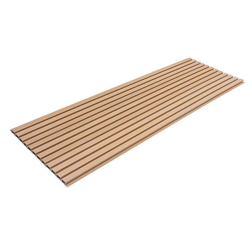 HOME DELUXE Wanddekoobjekt WPC Fassadenverkleidung DUVAR (20 St), Witterungsbeständig - Verkleidung für Außenwand, Fassade, Wandpaneele von HOME DELUXE