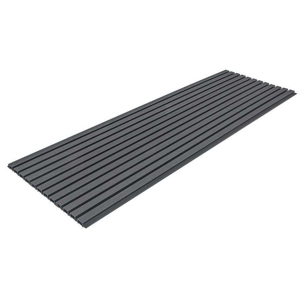 HOME DELUXE Wanddekoobjekt WPC Fassadenverkleidung DUVAR (45 St), Witterungsbeständig - Verkleidung für Außenwand, Fassade, Wandpaneele von HOME DELUXE